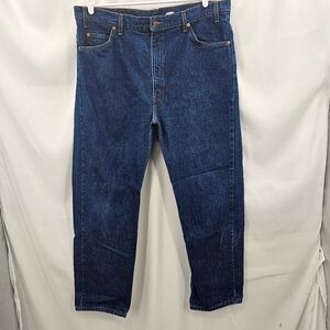 Vintage Levi's‎ 505 Men's Orange Tab 90'S Regular Straight Blue Jeans Fit 42x30.
